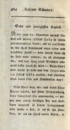 Sechs und zwanzigstes Kapitel