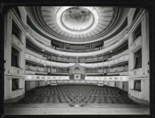 Schauspielhaus (auch: Preussisches Theater der Jugend, Konzerthaus), Berlin: Ansicht Zuschauerraum