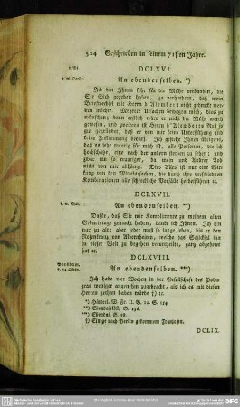 [Geschrieben in seinem 71sten Jahre]