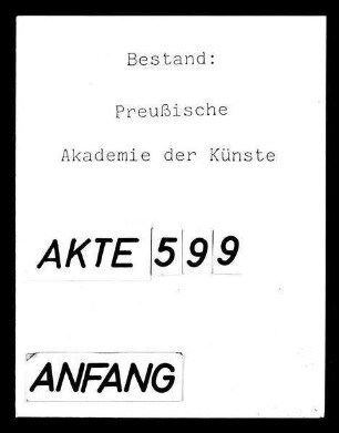Meldungen von Militäranwärtern für die Kanzlistenstelle