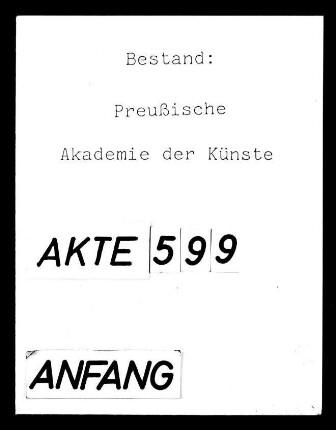 Meldungen von Militäranwärtern für die Kanzlistenstelle