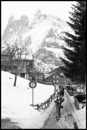 Grindelwald: Ferienhäuser am Fuße des Wetterhorns