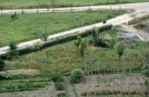Garten Bandweberhaus im Museum