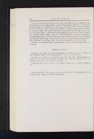 Benützte Literatur: