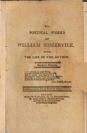 Poetical works