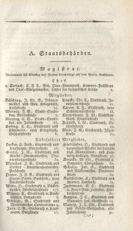 A. Staatsbehörden