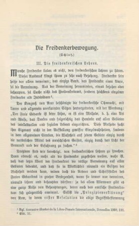 501-523 Die Freidenkerbewegung : Schluß
