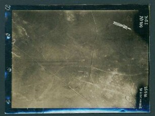 Foto des Geländes südlich von Rancourt (Luftbild)