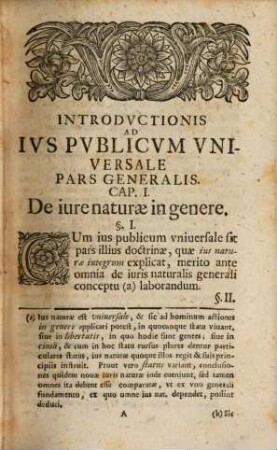 Iusti Henningii Boehmeri, IC. Potent. Regi Boruss. A Consil. Int. Et Prof. Iur. Ord. In Reg. Fridericiana Introdvctio In Ivs Publicum Vniversale : Ex Genuinis Iuris Naturae Principiis Deductum Et In Usum Iuris Publici Particularis Quarumcunque Rerumpublicarum Adornatum Adiecto Indice Duplici