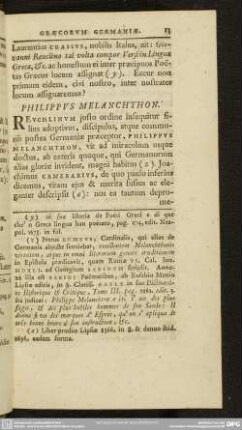 Philippus Melanchthon
