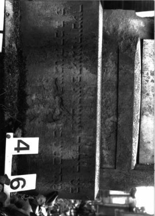Grabstein B I C/4/6 (Detailaufnahme)