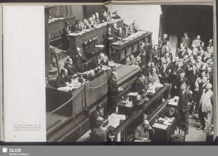 Dr. Gustav Stresemann auf der Völkerbundstagung bei seiner letzten Rede am 9. September 1929