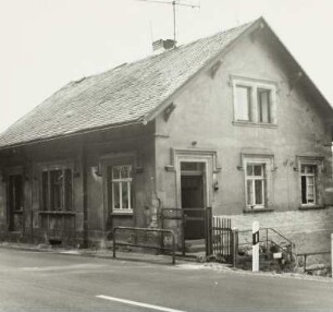 Kleinwaltersdorf. ehem. Chausseehaus Nr. 40 b (1865). Straßenansicht