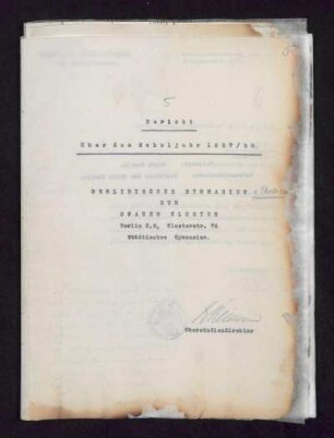 1827/28: Bericht über das Schuljahr ... - 1827/28