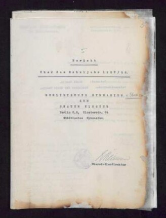 1827/28: Bericht über das Schuljahr ... - 1827/28
