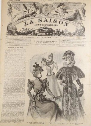 Sammlung: La Saison, Journal illustré des dames (1898)