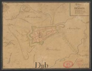 Plan von Demmin