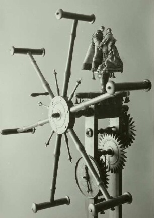 Knackhaspel : Garnweife, Lausitz, um 1900, Museum für Sächsische Volkskunst Dresden