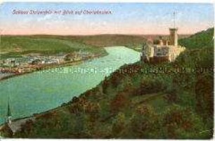 Ansicht von Schloss Stolzenfels
