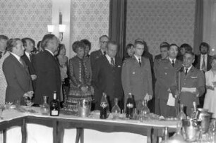 Neujahrsempfang der französischen Garnison in Karlsruhe in der Pagézy-Kaserne