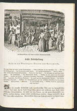 Achte Unterhaltung.