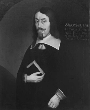 Bildnis des Sebastian Curtius, 1653-1684 Professor der Theologie in Marburg (1620-1684)