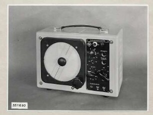 Prüfgenerator, Foto 1955
