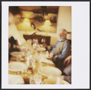 Wolfram Siebeck an der Tafel der Mahlberger Kochtage