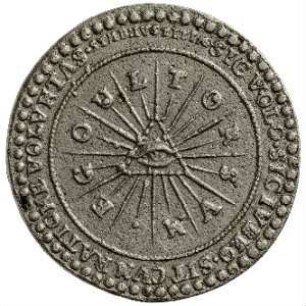 Medaille, ca. 1719