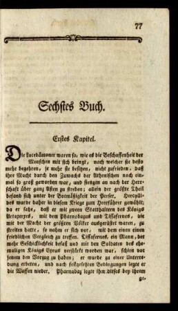 Sechstes Buch