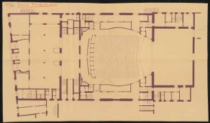 Tivoli, Bremen: Grundriss 1:100