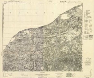 Reichskarte: Großblatt 11 Lanzig-Stolpmünde-Rügenwalde-Stolp