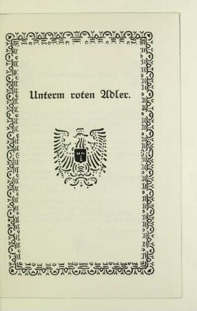 Unterm roten Adler