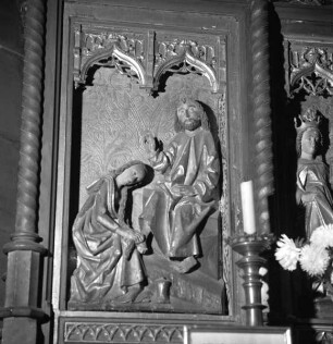 Gottvateraltar — Linker Altarflügel, Innenseite