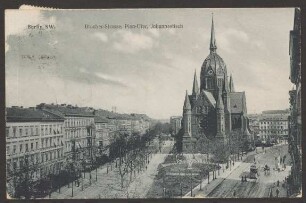 Ansichtskarte "Blücherstrasse, Plan-Ufer, Johannestisch" [2/2]