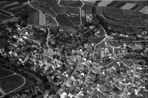 Freiburg, Waltershofen: Ortsbild Waltershofen, von Süden