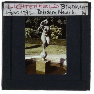 Lichtenfeld, Brunnenfigur