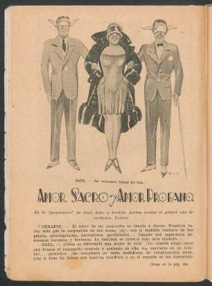 Amor sacro y amor profano