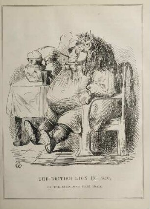 The British lion in 1850; or, the effects of free trade