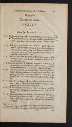 Concionis nonae.
