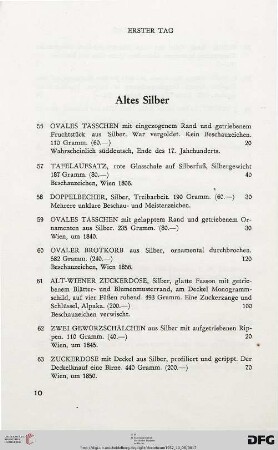 Altes Silber (Nr. 56-80)