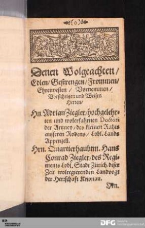 Zuschrift.