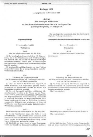Landtagswahlgesetz