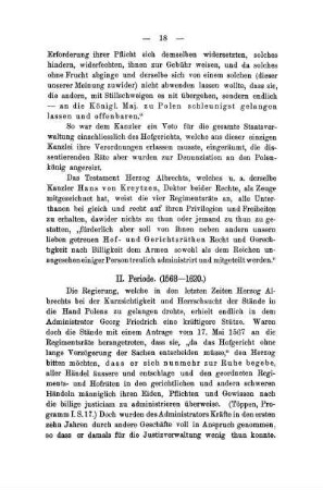 II. Periode. (1568-1620)