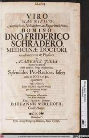 Don Quichotte Jn dem Mohren-Gebirge : Jn einer Teutschen Opera vorgestellet Auf dem grossen Braunschweigischen Theatro Jn der Laurentii Messe Anno 1721.