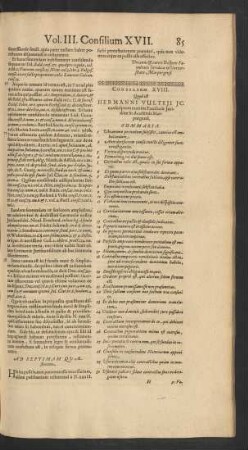 Consilium XVIII.