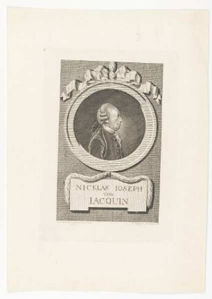 Bildnis des Nicklas Ioseph von Iacquin