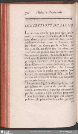 Concrétions Du Plomb