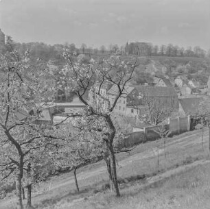 Bautzen im Frühling : Bautzen. Blick von der Altstadt zur Kapelle am Protschenberg