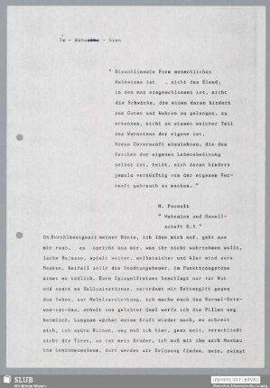 Im - Wahn - Sinn